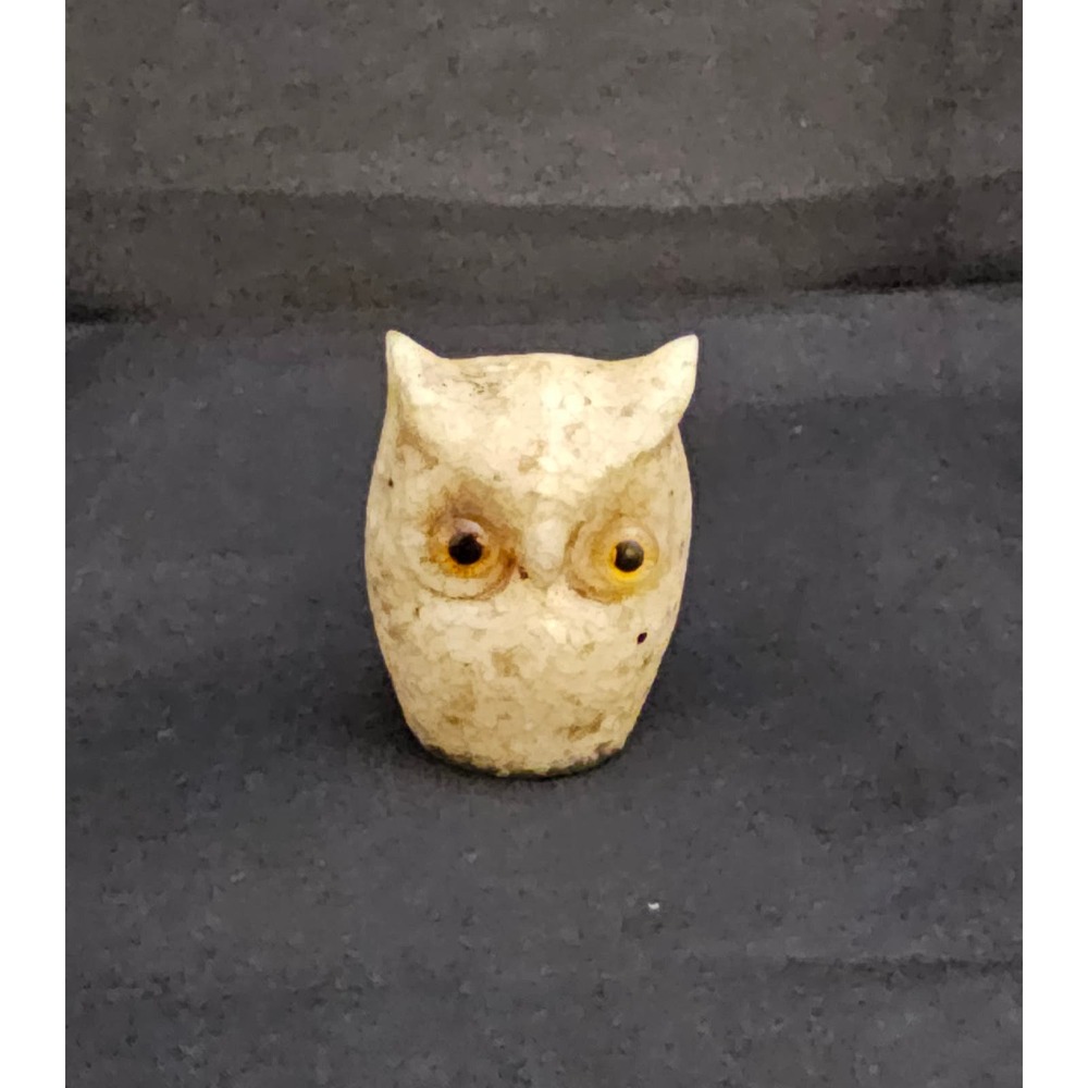 Vintage Small Owl Figure